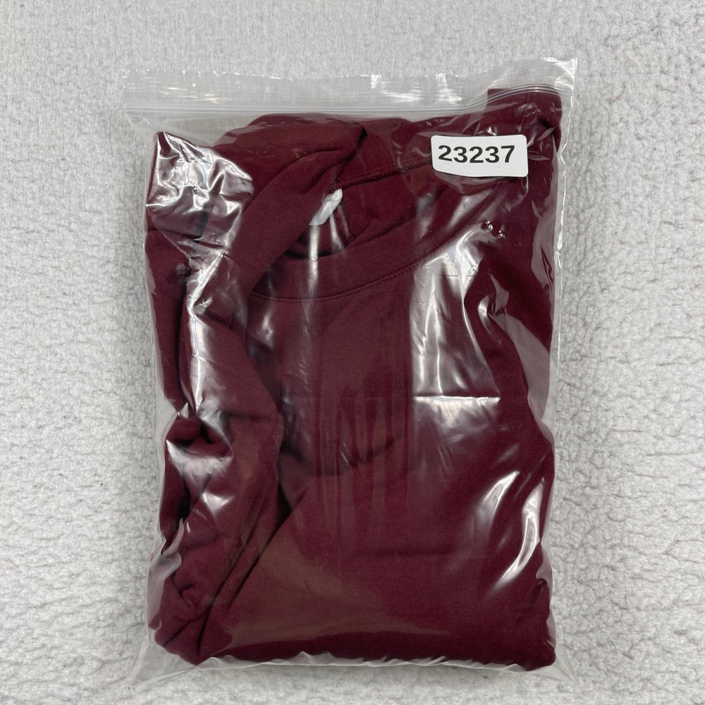 Fabletics Sweatshirt Womens XL Burgundy Cinch Tie Cuff‎ Long Sleeve Athleisure - Picture 7 of 7